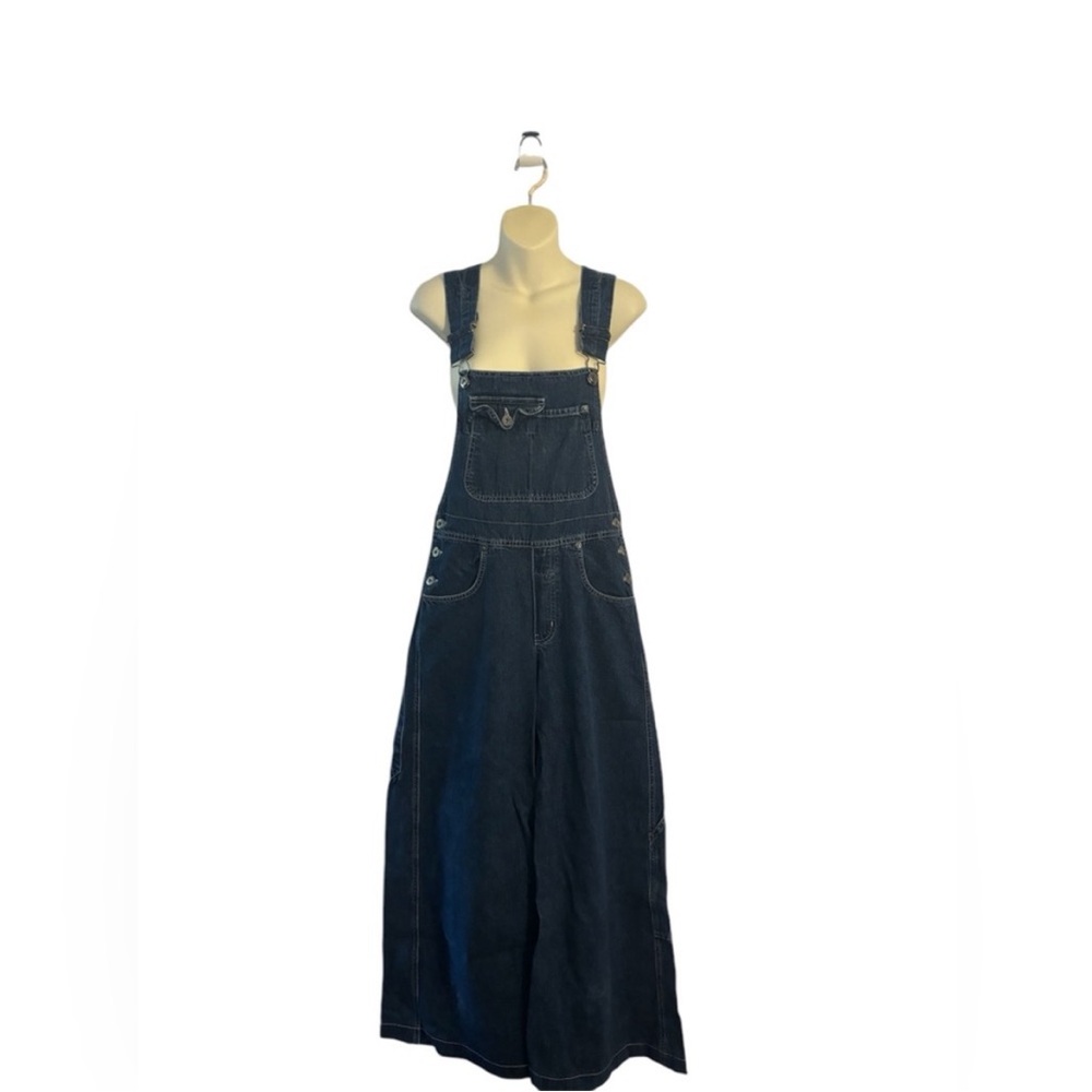 Vintage Silver Jnco Jean overalls
